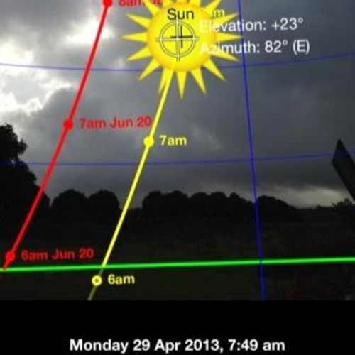Using an app on his phone, Nick was able to guess the correct rise of the sun on a recent photoshoot!